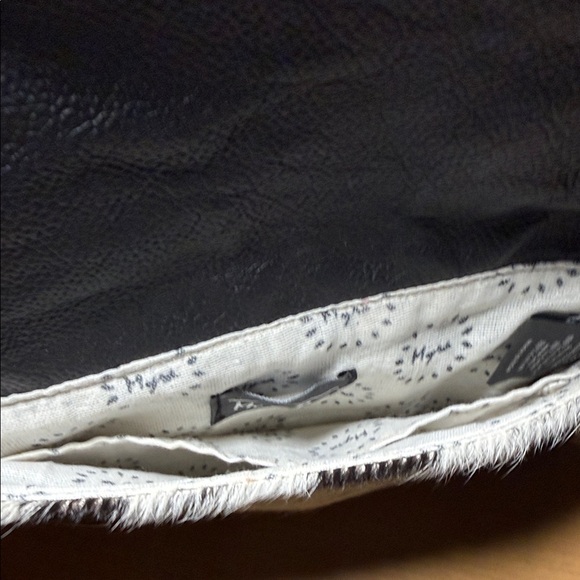 MYRA Bag Crossbody Leather Cowhide Purse Clutch $35 - Picture 2 of 8